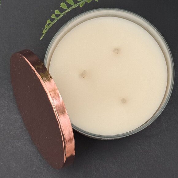 BBW Backyard Honeysuckle Bath & Body Works 3 Wick Candle - Picture 6 of 10